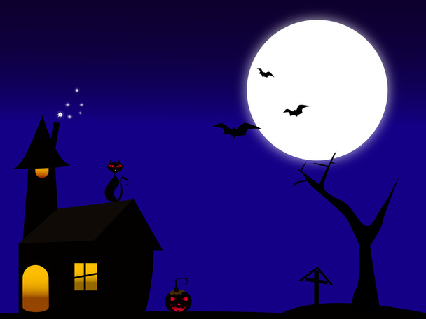 Noite de Halloween - Foto, Imagem