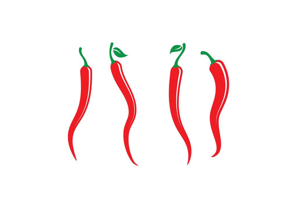 Heiße Chili-Vektorsymbol-Illustration - Vektor, Bild