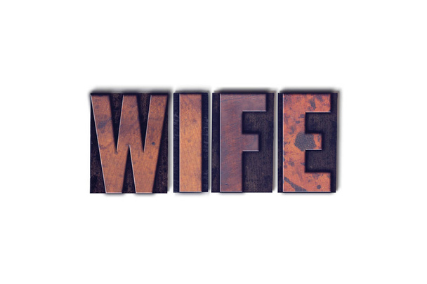 Концепція дружини ізольоване слово
 - Фото, зображення