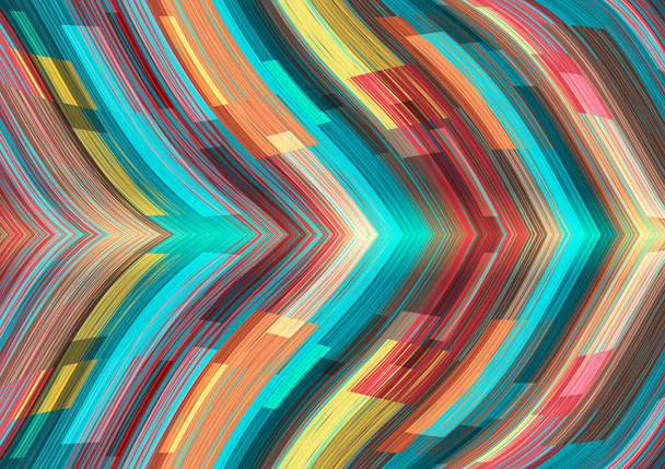 fondo geométrico colorido abstracto. - Vector, imagen