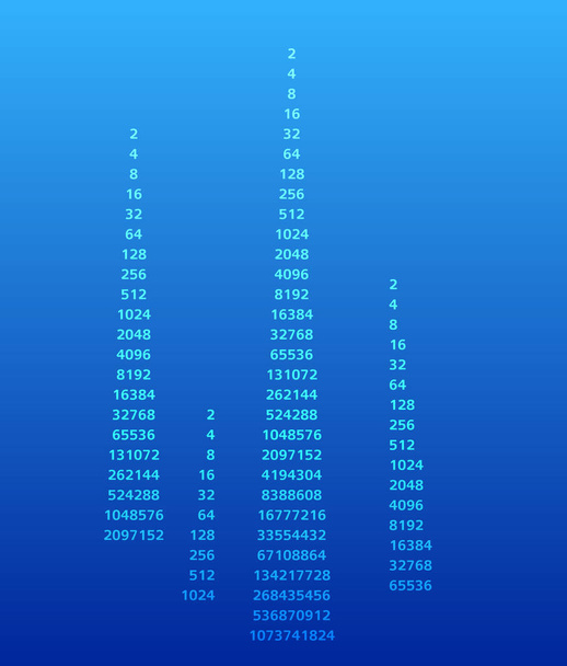 ρόκα ψηφιακού flight επίδραση στο μπλε background03 - Διάνυσμα, εικόνα