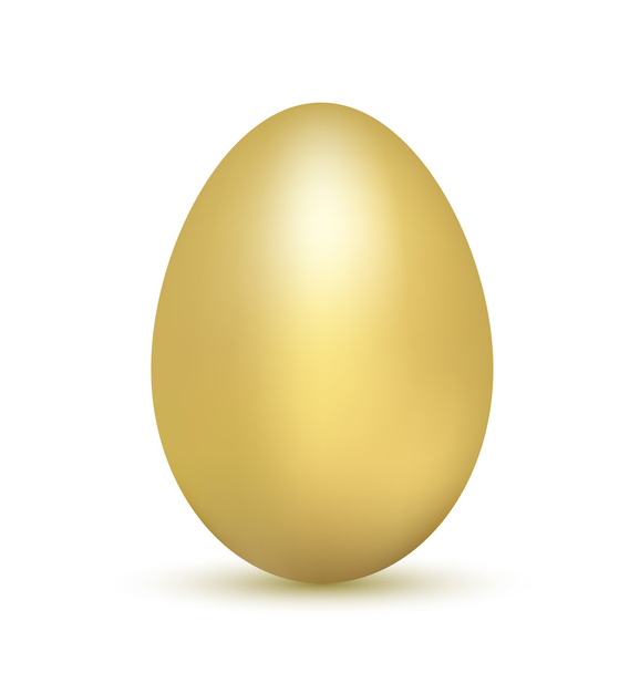 Golden egg - Vektor, Bild