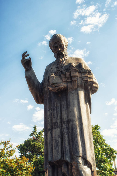 Statue de Sv. Kliment Ohridski
 - Photo, image