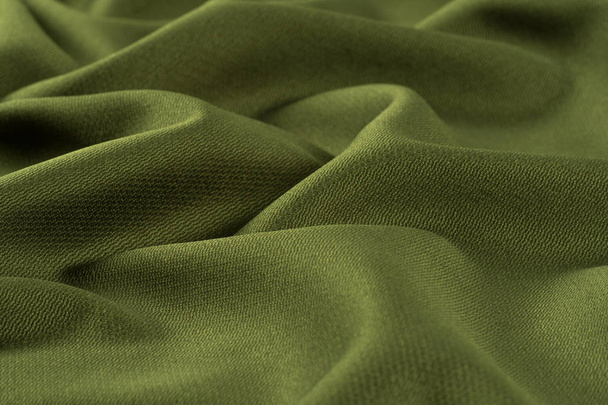 crumpled fabric background and texture. Abstract background, emp - Photo, image