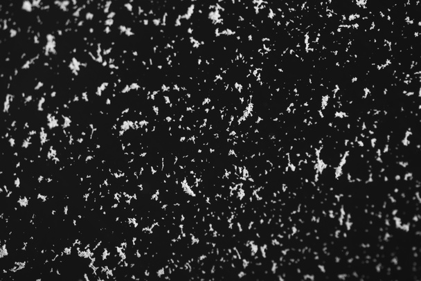 abstract black background with white particles - Photo, Image