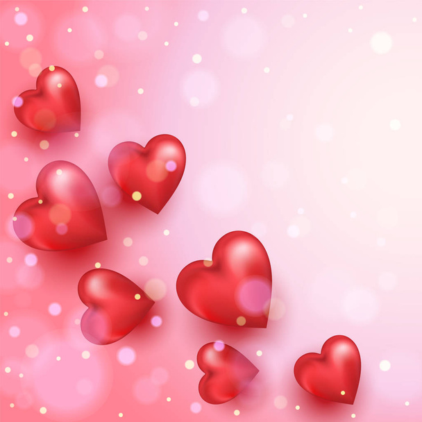 Abstract background to the Valentine s day. - Вектор, зображення
