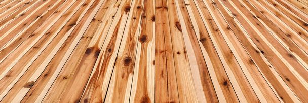 Υψηλή ανάλυση ρουστίκ κόμπους Pinewood Floorboards φόντο - Φωτογραφία, εικόνα