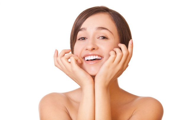 smiling woman with healthy skin - Photo, Image