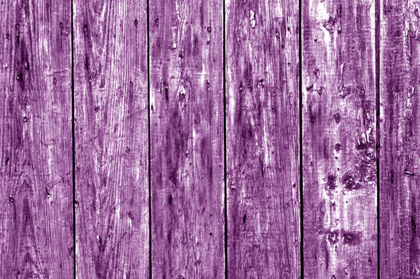 Textura de cerca de madeira na cor roxa
. - Foto, Imagem