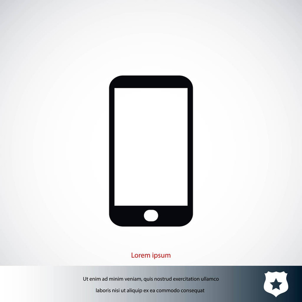 Smartphone-Ikone - Vektor, Bild