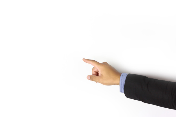 Businessman hand pointing - Foto, Bild