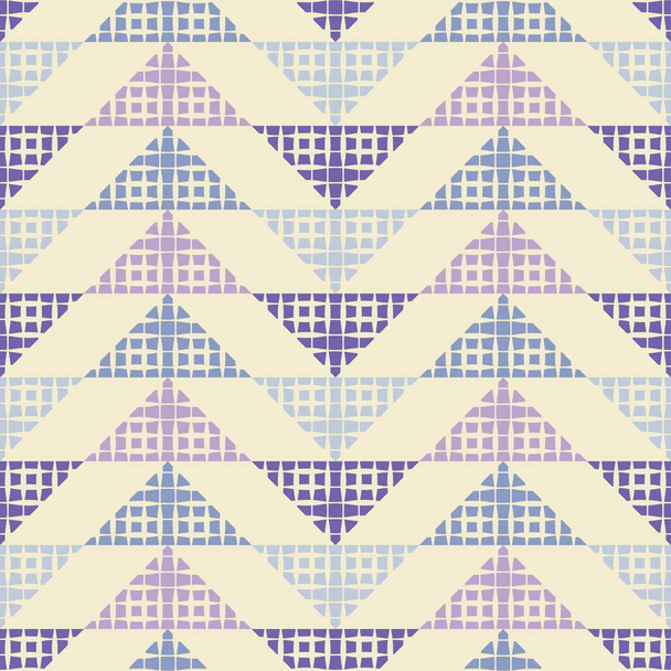 Seamless geometric pattern. Scribble texture. Bright colors and simple shapes. Trendy seamless pattern designs. - Vecteur, image