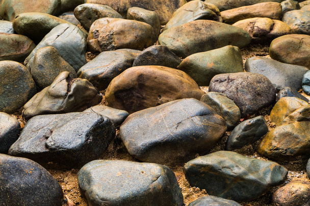 Σωρός από πέτρες ποταμών - Φωτογραφία, εικόνα