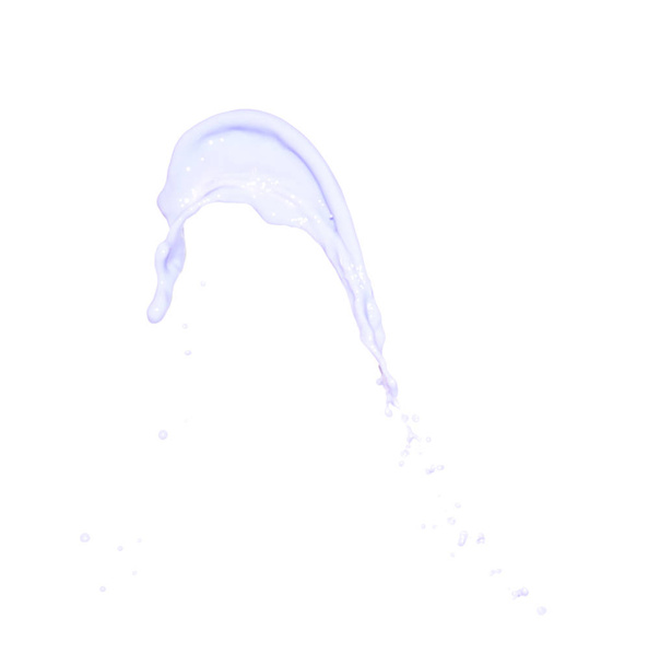 Splash of liquid in motion isolated - Foto, Imagen