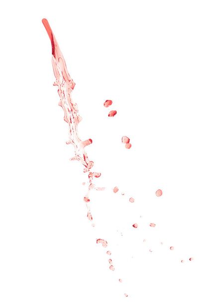 Splash of liquid in motion isolated - Photo, Image