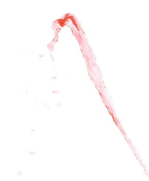 Splash of liquid in motion isolated - Фото, зображення