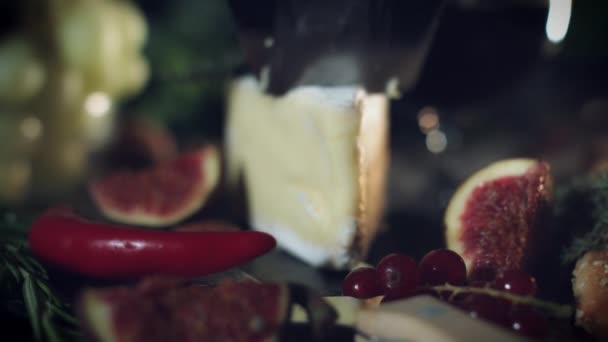 フランス スタイルのチーズ - 映像、動画