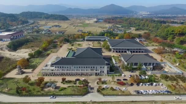 Национальный музей Кёнджу в Южной Корее / Национальный музей Кёнджу в Южной Корее. Кёнджу был столицей королевства Силла в течение тысячи лет. Кёнджу, Южная Корея, Азия, ноябрь-06-2017
 - Кадры, видео