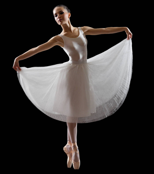 Bailarina (isolado na versão preta
) - Foto, Imagem
