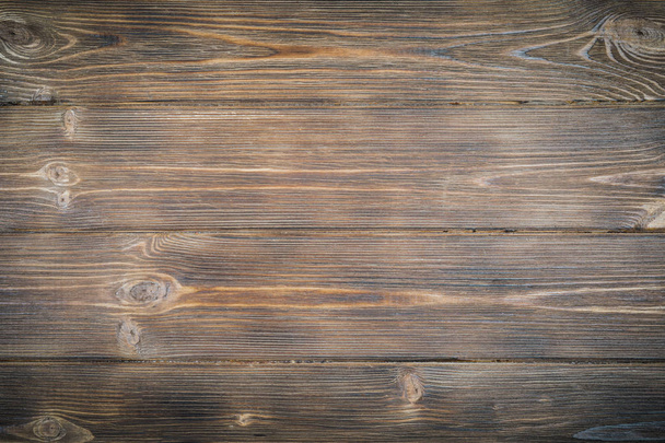 Background of brown old natural wooden boards. Wood texture. - Photo, Image