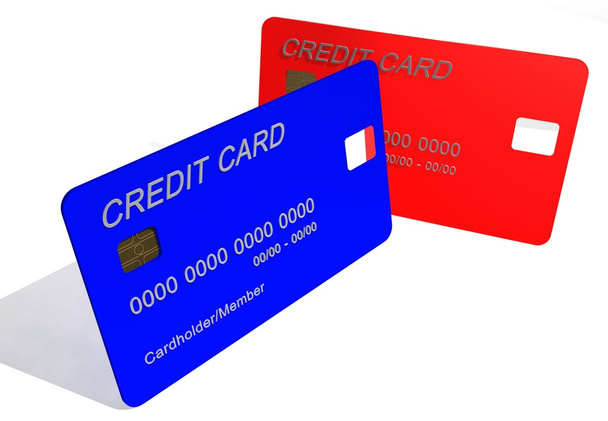 kunststof creditcards - Vector, afbeelding