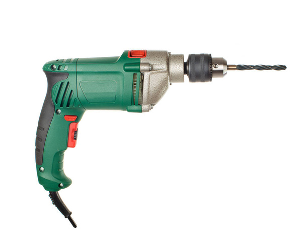 electric drill. perforator. isolated - Photo, Image