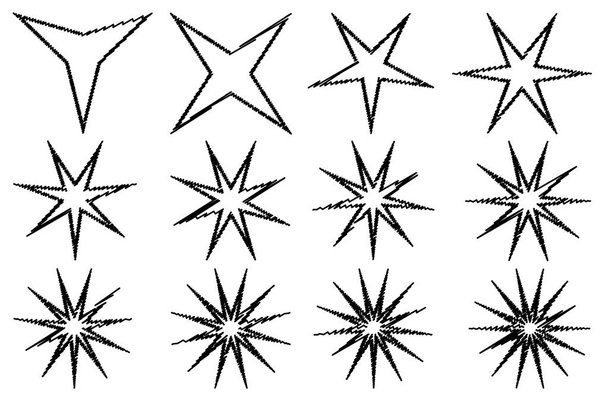 Estrella - conjunto de vectores
  - Vector, imagen