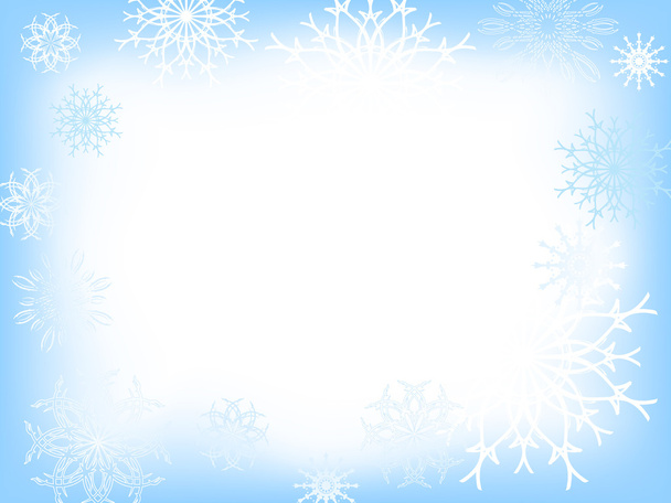 Snowy christmas background - Photo, Image