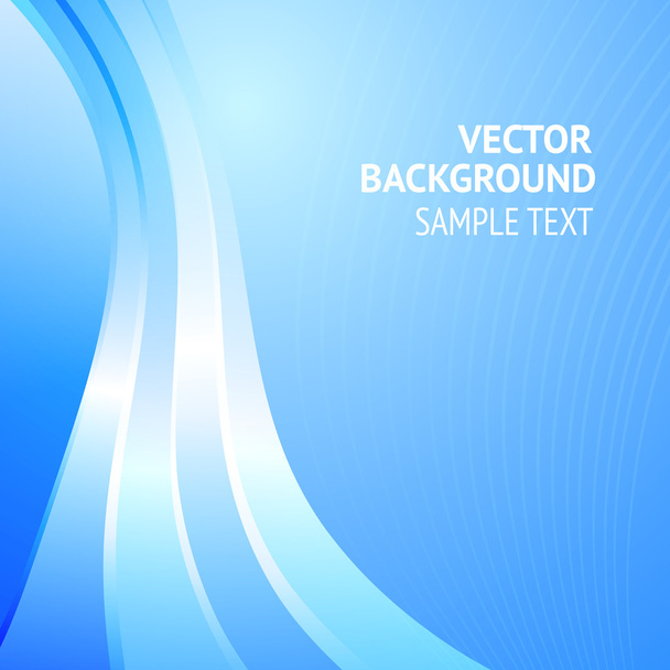 Abstract blue background - Vector, Imagen