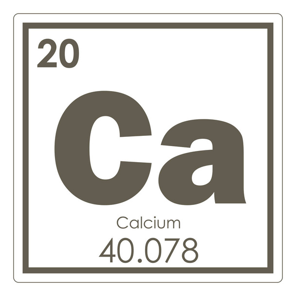 Elemento químico de cálcio - Foto, Imagem