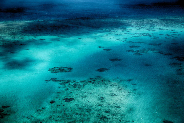 The great reef from the high in australia natural park, concept of paradise - Foto, Imagem