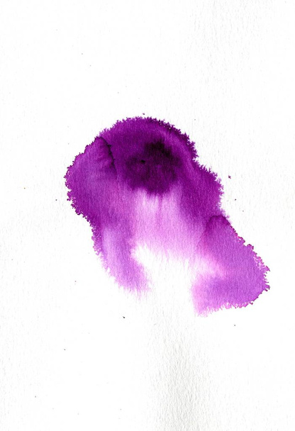 multicolored background watercolor stains and blots - Photo, Image