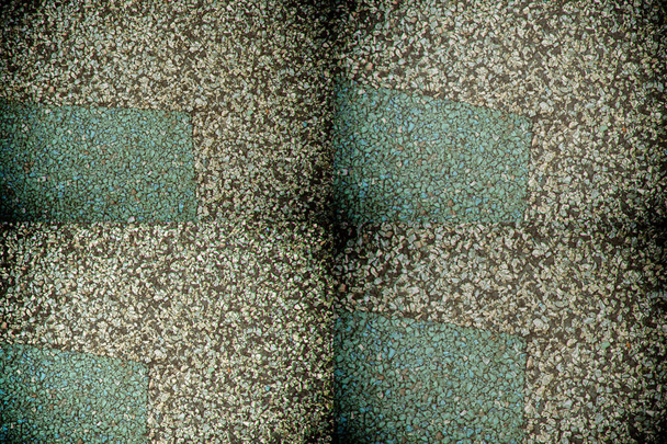 grün - graue kleine Kieselsteine Textur oder Hintergrund für Website oder mobile Geräte - Foto, Bild