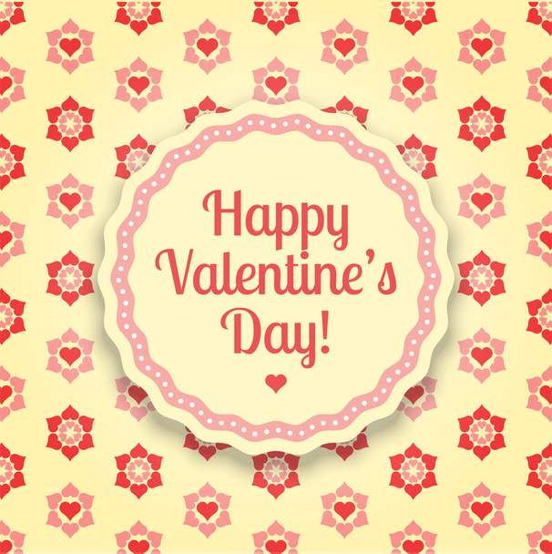 Vector background for Valentine's Day - Vector, Image
