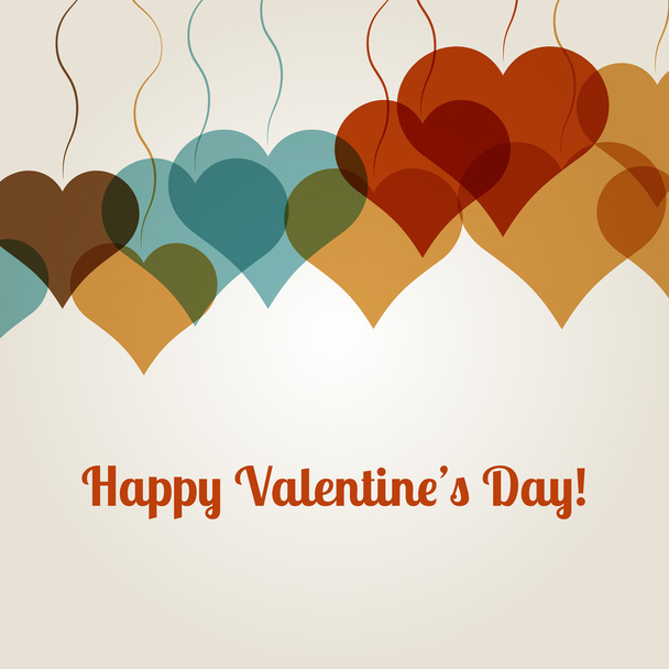 Vector background for Valentine's Day - Διάνυσμα, εικόνα