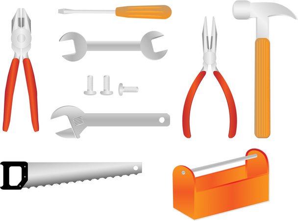 Tools illustrations - Vector, Image