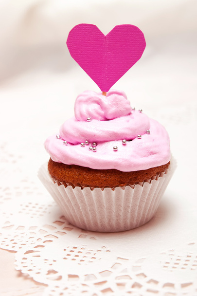 Valentine cupcake - Fotó, kép