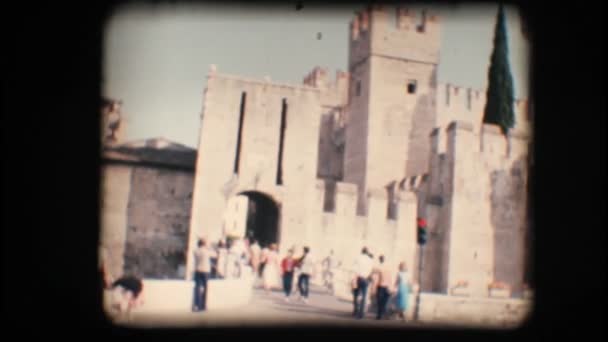 sirmione kasteel Vintage 8 mm. - Video