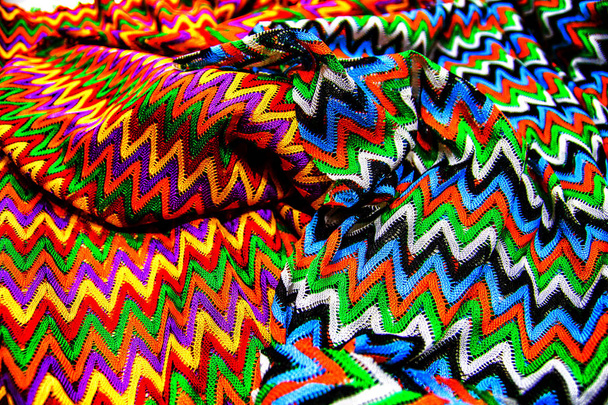 Textura duas lona colorida têxtil
 - Foto, Imagem