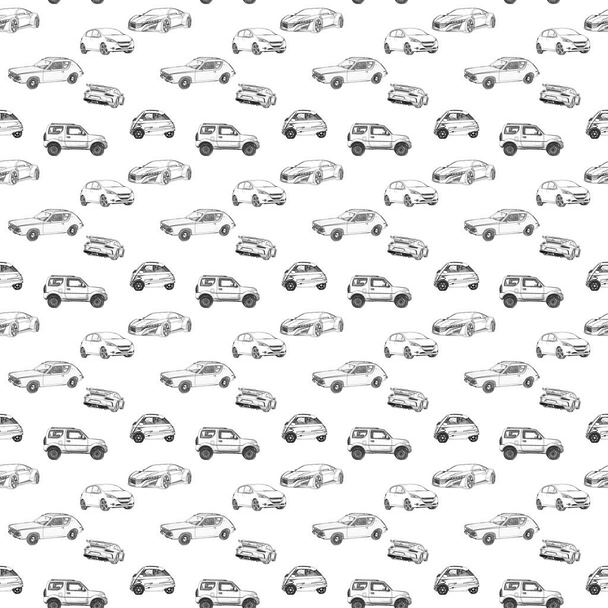 Patrón de coches
  - Foto, Imagen