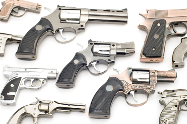 Conjunto de pistolas isqueiro
 - Foto, Imagem
