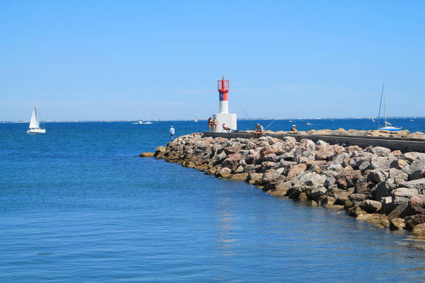 Carnon Plage, a seaside resort in the south of Montpellier  - Photo, Image