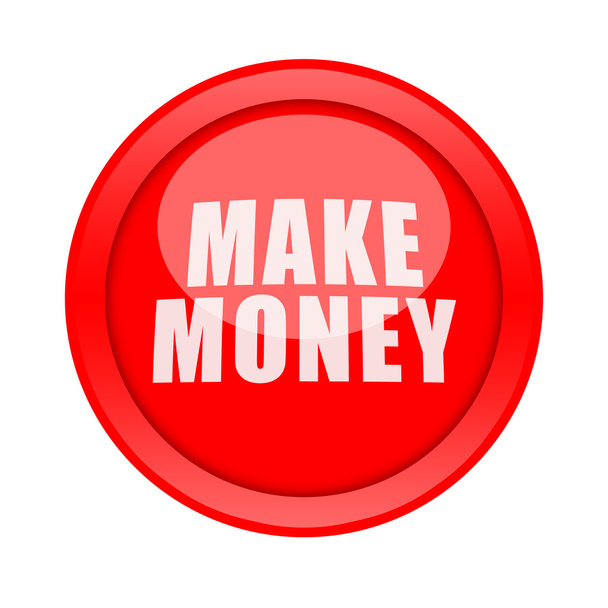 Make Money Button - Photo, Image
