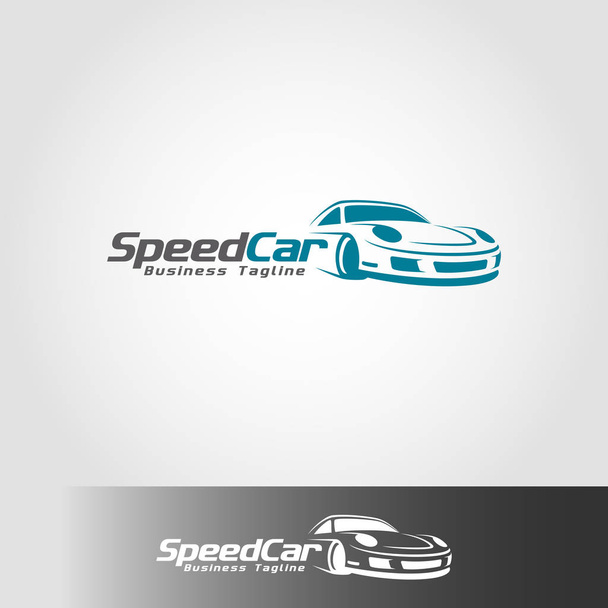 Speed Car Logo template - Vector, Image