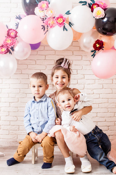 The cute kids - Valokuva, kuva