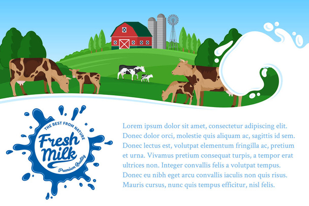 Illustrazione del latte vettoriale
 - Vettoriali, immagini