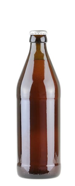 Botella de cerveza aislada - Foto, Imagen
