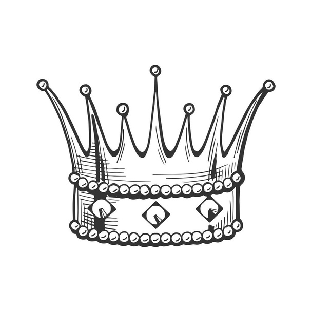 Rei ícone da coroa
 - Vetor, Imagem