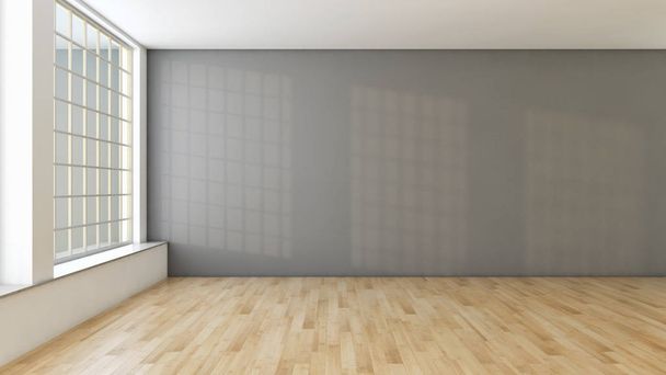moderní světlé interiéry 3D vykreslování ilustrace - Fotografie, Obrázek