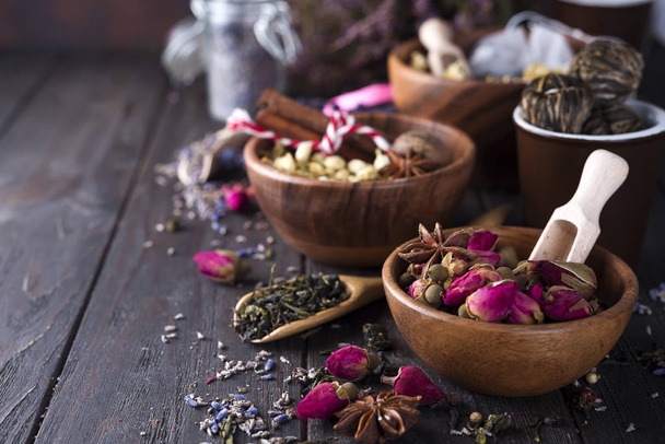 Flower and herbal tea - Photo, Image